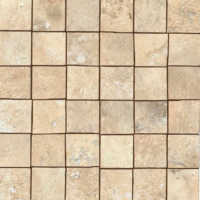 AIX Blanc Mosaico Tumbled 30x30